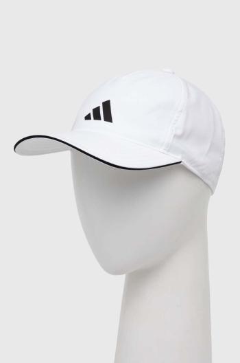 Kšiltovka adidas Performance bílá barva, s aplikací, HT2031