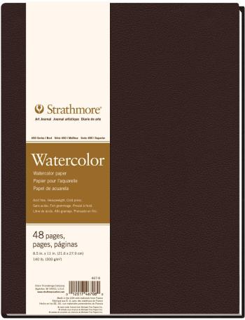 Strathmore Serie 400 Cold Press Watercolour Hardbound Book 28 x 22 cm 300 g Skicář