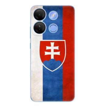 Odolné silikonové pouzdro iSaprio - Slovakia Flag - Infinix Smart 7