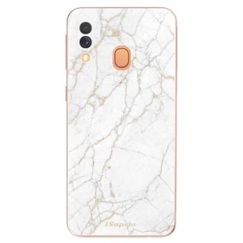 Odolné silikonové pouzdro iSaprio - GoldMarble 13 - Samsung Galaxy A40