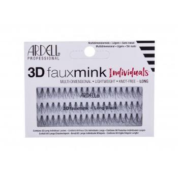 Ardell 3D Faux Mink Individuals Long 60 ks umělé řasy pro ženy Black