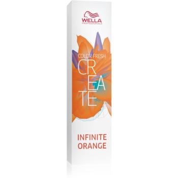 Wella Professionals Color Fresh Create semi-permanentní barva na vlasy odstín Infinite Orange 60 ml