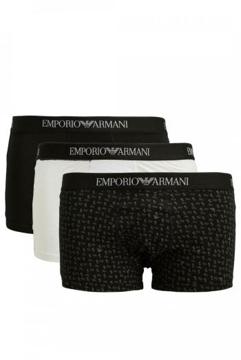 Armani Emporio Armani pánské boxerky | 3 ks - černé, bílé, vícebarevné