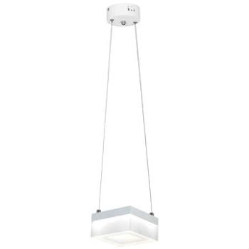 LED Lustr na lanku CUBO LED/12W/230V čtverec (81665)