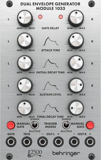 Behringer Dual Envelope Generator Module 1033 Modulární systém