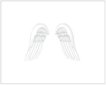 Dárkový balící papír Andělská křídla