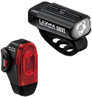 Lezyne Hecto Drive 500XL/KTV Drive Pro+ Pair Black 500 lm-150 lm Přední-Zadní Cyklistické světlo