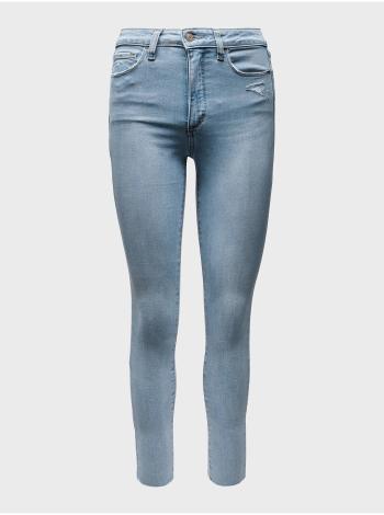 Modré dámské džíny universal jegging high rise delancey