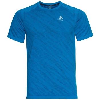 Odlo BLACKCOMB LIGHT ECO BI TOP CREW NECK S/S Pánské funkční triko, modrá, velikost XXL