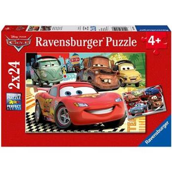 Ravensburger puzzle 089598 Disney Pixar: Auta: Nové dobrodružství 2x24 dílků  (4005556089598)