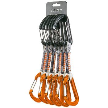 CAMP PHOTON WIRE EXPRESS KS DYNEEMA 11 CM 6 PACK Expreskový set, oranžová, velikost