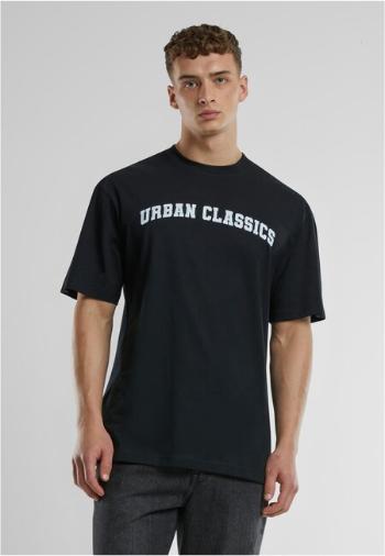 Urban Classics UC College Logo Tall Tee black - S