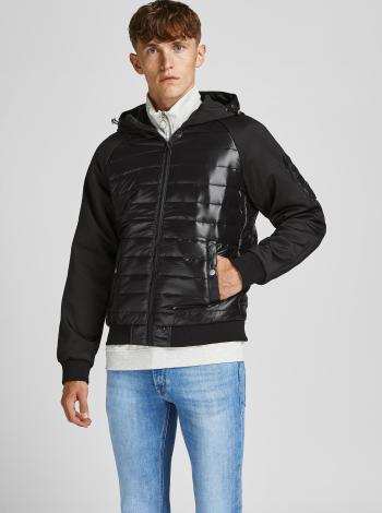 Černá prošívaná bunda Jack & Jones Gilli