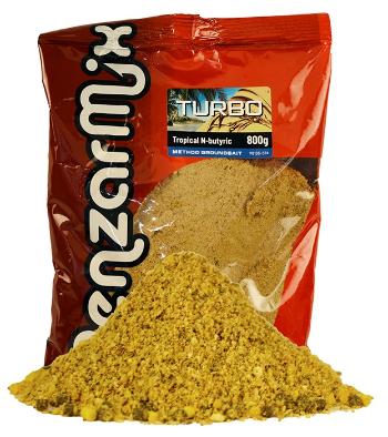 Benzar mix krmítková směs turbo method 800 g - tropic kyseliná máslová