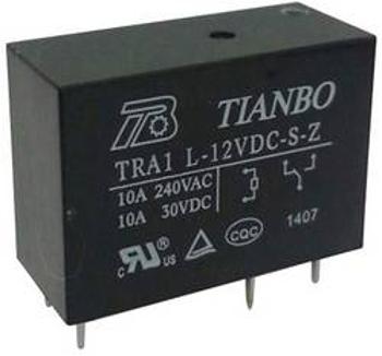 Tianbo Electronics TRA1 L-12VDC-S-Z relé do DPS 12 V/DC 12 A 1 přepínací kontakt 1 ks