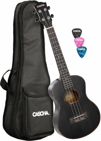 Cascha HH 2305L Black Tenorové ukulele