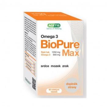 BioPure Max Omega 3, 60 měkkých tobolek