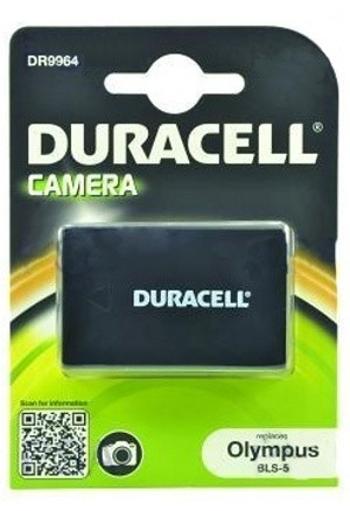 DURACELL Baterie - DR9964 pro Olympus BLS-5, šedá, 1000 mAh, 7.4V