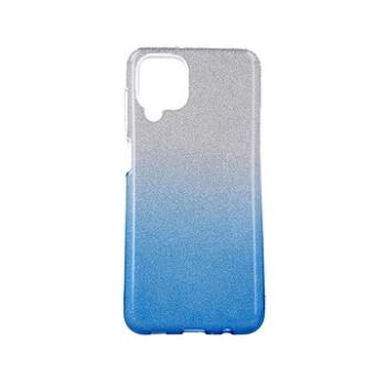 Forcell Samsung A12 glitter stříbrno-modrý 56467 (Sun-56467)