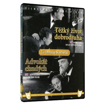 Těžký život dobrodruha / Advokát chudých - DVD (9419)