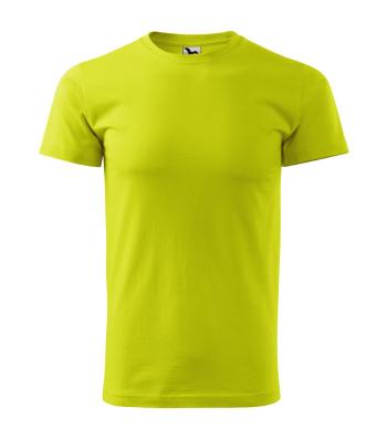 MALFINI Pánské tričko Basic - Limetková | XS