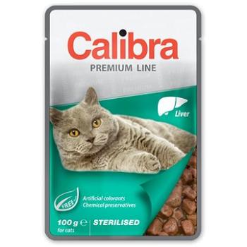 Calibra Cat  kapsa Premium Sterilised Liver 100 g (8594062084815)