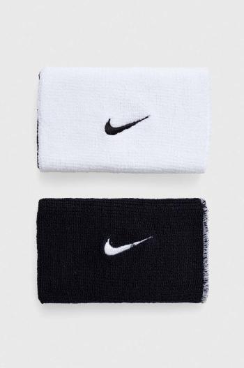 Náramky Nike 2-pack bílá barva