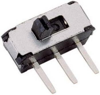 Posuvný přepínač TRU COMPONENTS 20 V/DC, 0.1 A, 1x zap/zap, 1 ks