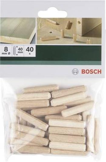 Hmoždinka Bosch Accessories 2609255311, Vnější délka 40 mm, Vnější Ø 8 mm, 40 ks