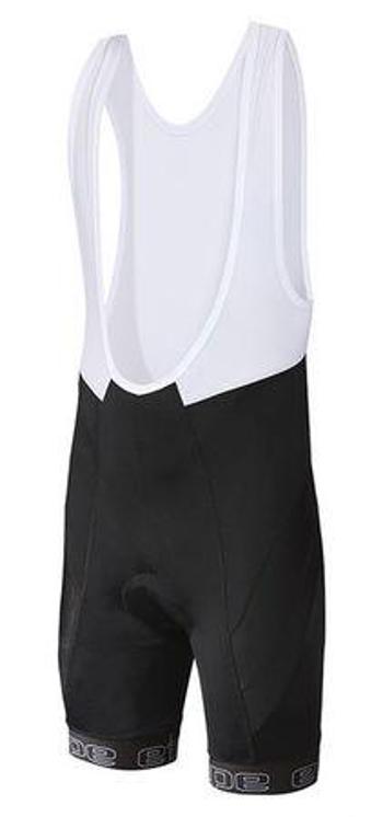 Etape - pánské kalhoty PROFI LACL s vložkou, černá XL , Černá / bílá