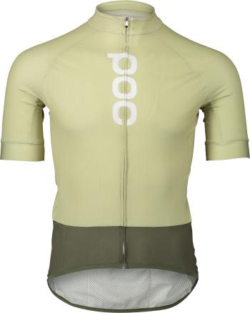 POC M's Essential Road Logo Jersey - prehnite green/epidote green XL