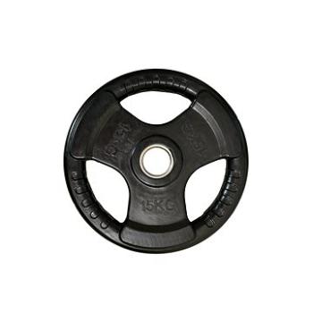 FitnessLine Kotouč olympijský pogumovaný 50 mm - 15 kg