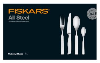 Sada příborů All Steel Fiskars 24 ks