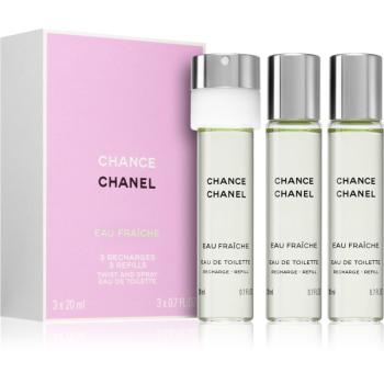 Chanel Chance Eau Fraîche toaletní voda pro ženy 3x20 ml