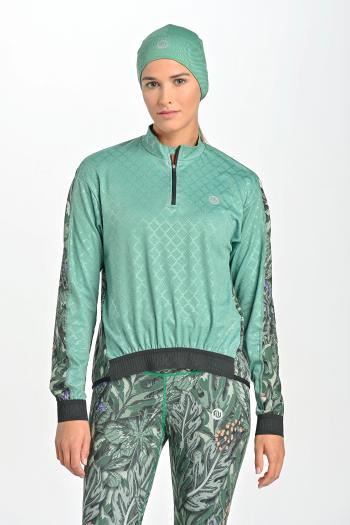 Nessi Sportswear Designová Zateplená Sportovní Mikina BUL-16L7 Sage Forest Velikost: L