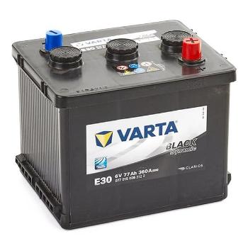 Autobaterie Varta Black Dynamic 77Ah, 6V, 360A, E30