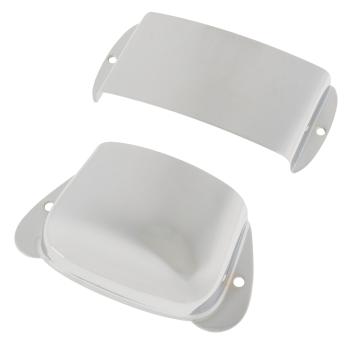 Fender Pure Vintage Precision Bass® Ashtray Cover Set, Steel/Chrome