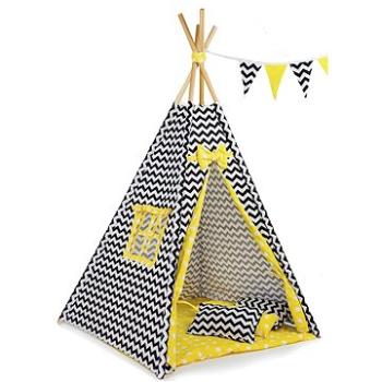 BabyTýpka teepee Chevron yellow (8594201220111)