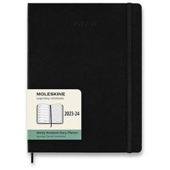 Moleskine 2023-2024 XL, tvrdé desky, černý (DHB18WN4Y24)