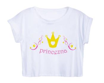 Dámské tričko Organic Crop Top Princezna