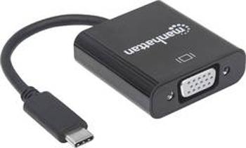 USB / VGA adaptér Manhattan 151771, černá