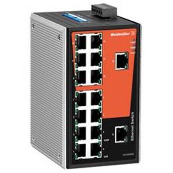 Průmyslový ethernetový switch Weidmüller, IE-SW-VL16-16TX