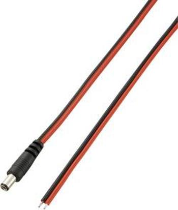 Nízkonapěťový připojovací kabel VOLTCRAFT VC-10906520, vnější Ø 5.5 mm, vnitřní Ø 2.1 mm, 2.00 m, 1 ks