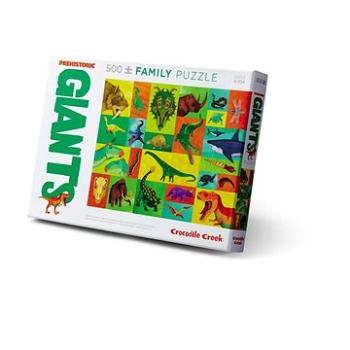 Rodinné puzzle - Pravěký dinosauři (500 ks) (732396288590)