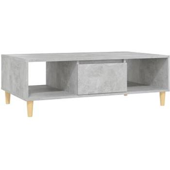 SHUMEE Konferenční stolek betonově šedý 103,5 × 60 × 35 cm dřevotříska, 806017 (806017)