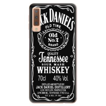 Odolné silikonové pouzdro iSaprio - Jack Daniels - Samsung Galaxy A7 (2018)