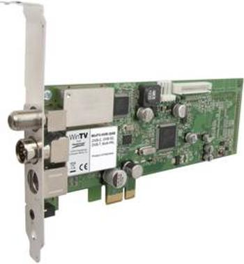 DVB-C (kabel), DVB-S (satelit), DVB-T (anténa), DVB-T2 (anténa), Twin Tuner, analogový PCIe- Hauppauge HVR-5525HD funkce nahrávání, s dálkovým ovládán