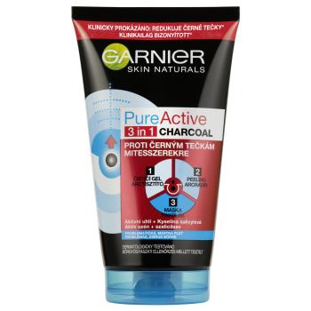 Garnier Pure Active Čistící gel peeling a maska proti černým tečkám 150 ml