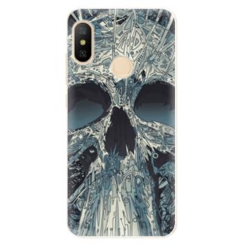 Odolné silikonové pouzdro iSaprio - Abstract Skull - Xiaomi Mi A2 Lite