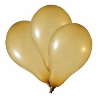 Balónky 25ks zlaté
